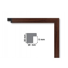 Ramă puzzle 1000 piese - polistiren maro 2075